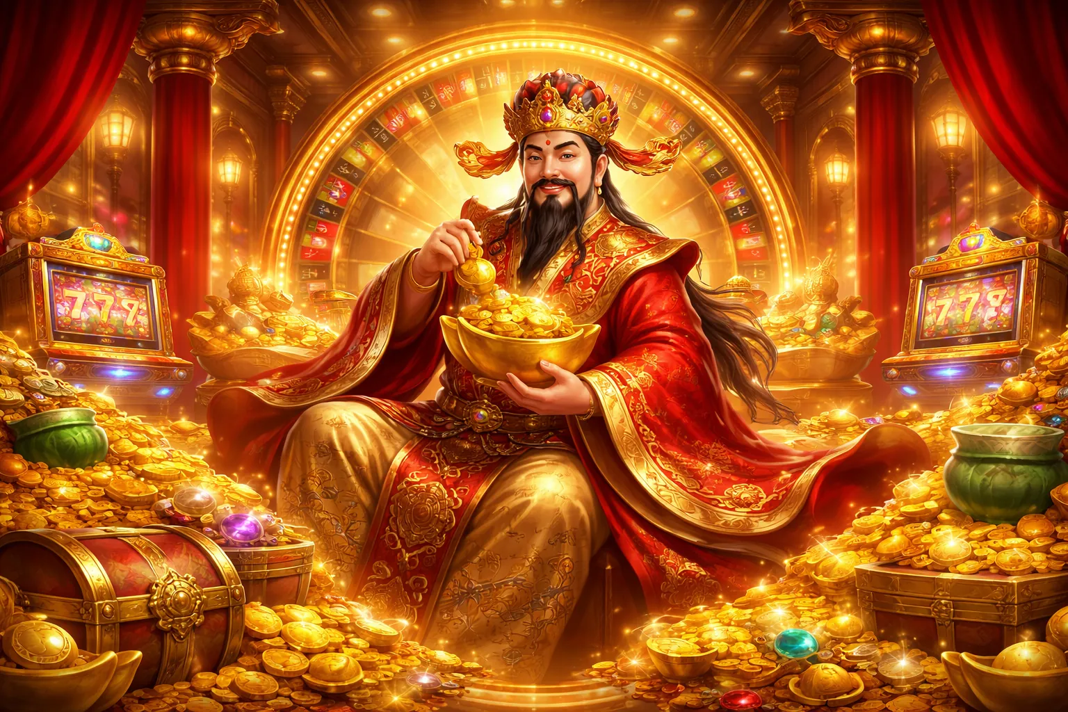 Hình ảnh nền trò chơi bắn cá 55vin tải game với đồ họa sống động